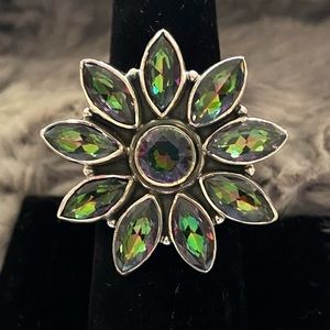 Mystic topaz flowering Sterling
